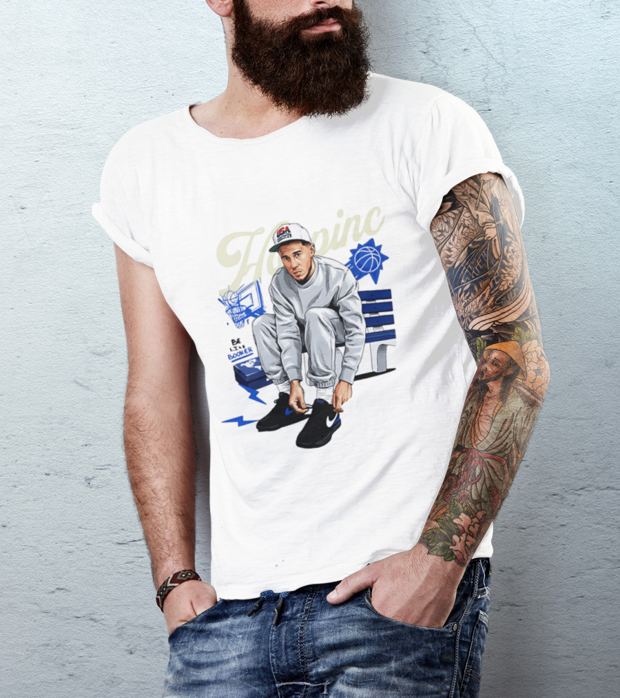 Hooping USA Basketball Player Be Like Book Bench Sneakers T-Shirt