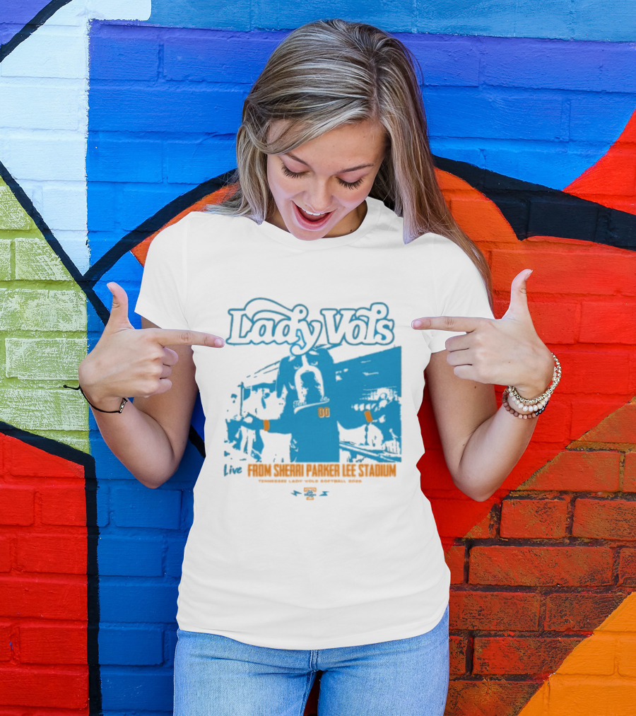 Tennessee Lady Vols Softball 2026 Sherri Parker Lee Stadium Live T-Shirt