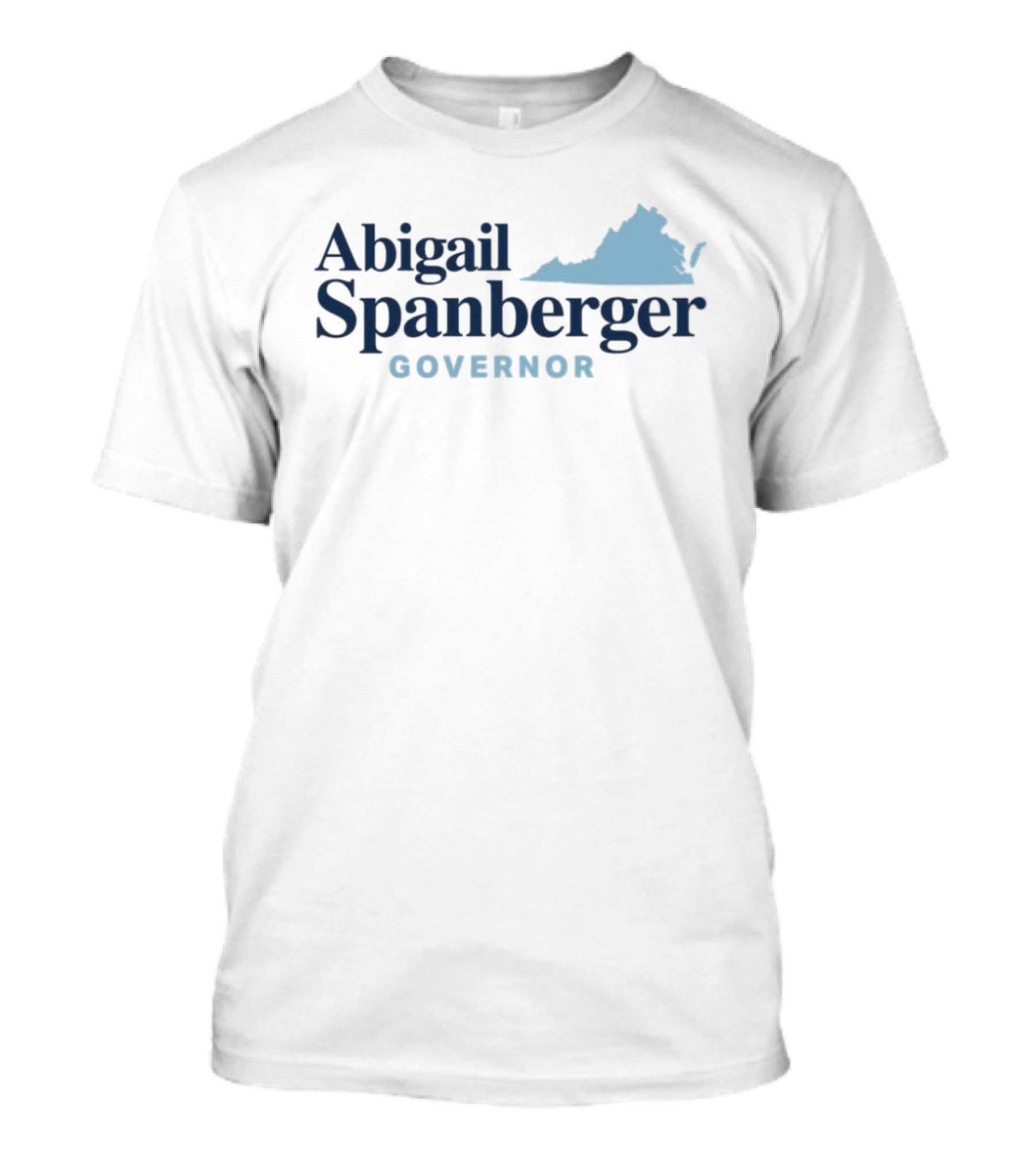 Abigail Spanberger Governor Virginia State Map T-Shirt