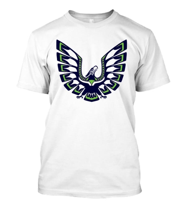 Seattle Seahawks Eagle Wings Tribal T-Shirt