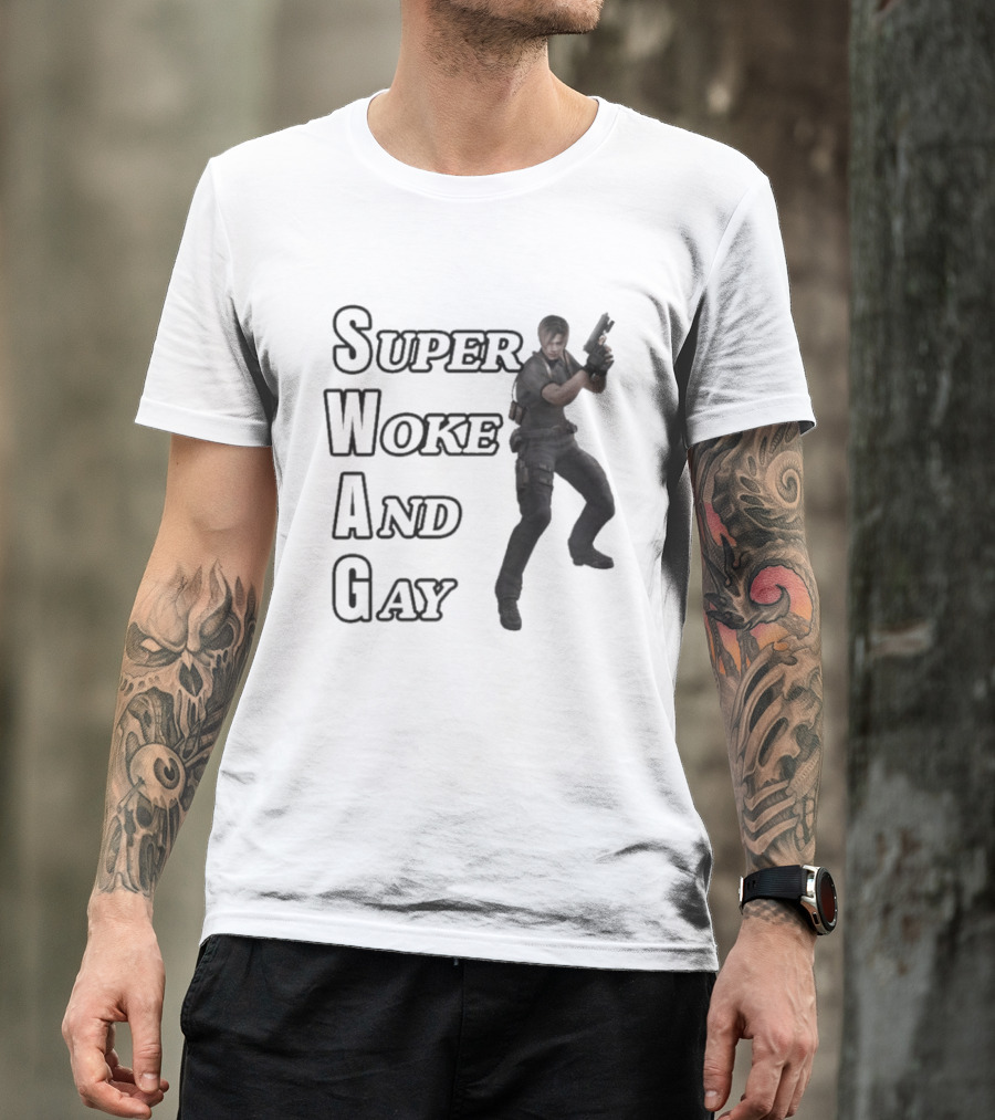 Super Woke And Gay SWAG Leon T-Shirt
