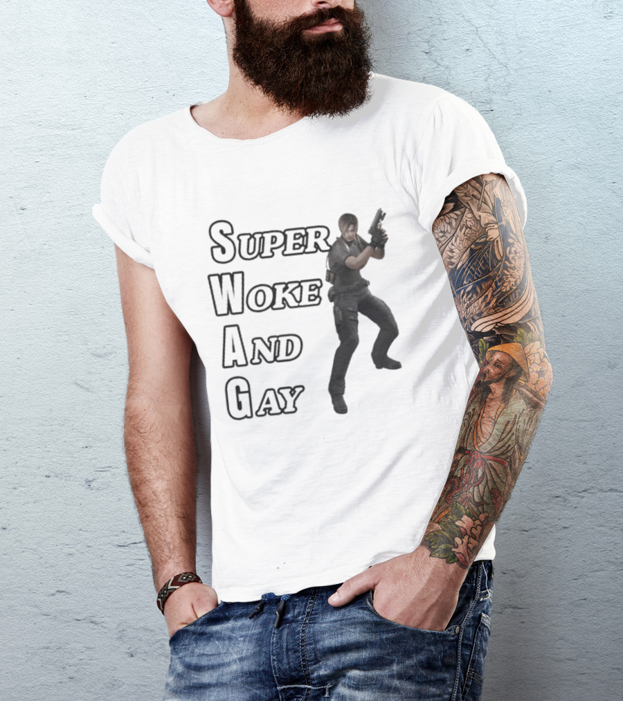 Super Woke And Gay SWAG Leon T-Shirt