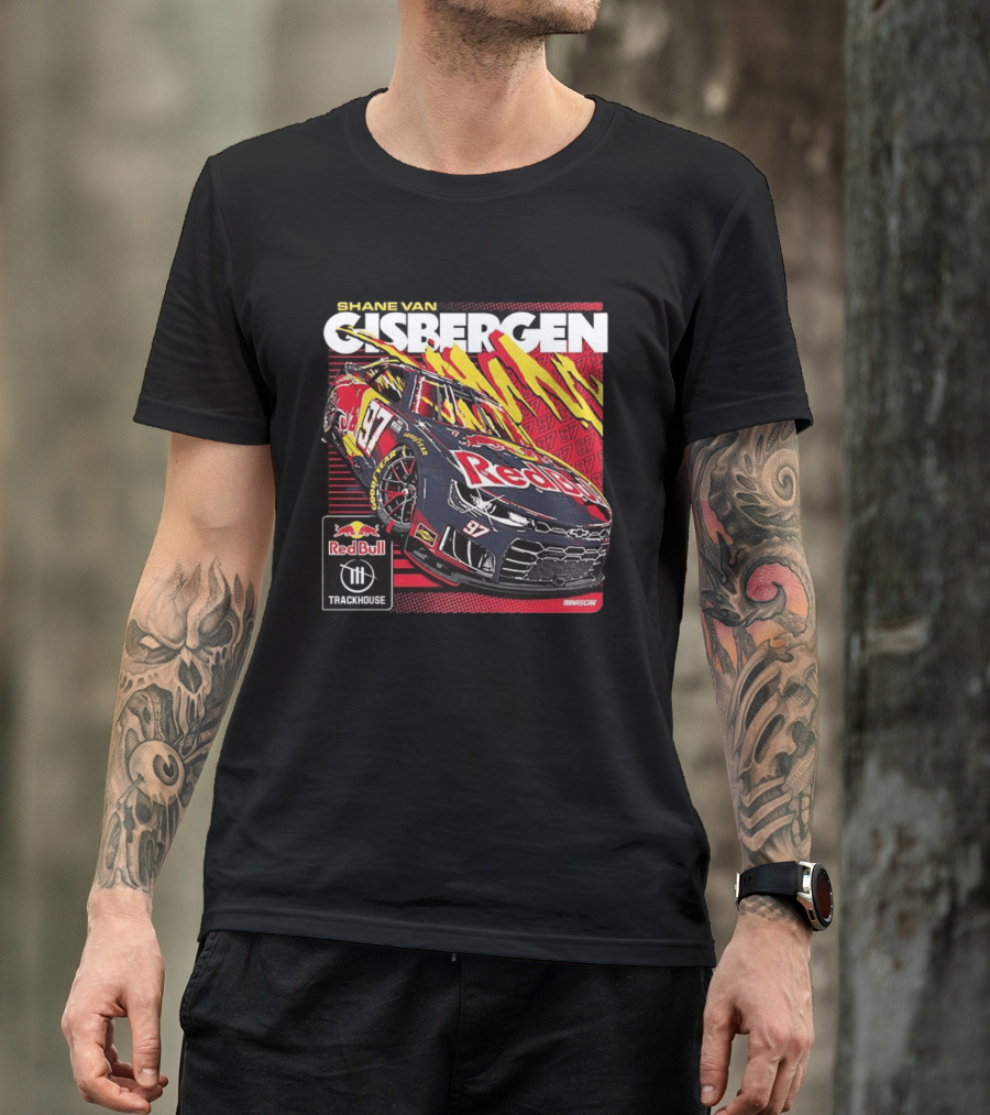 Shane Van Gisbergen 97 Red Bull Trackhouse NASCAR T-Shirt