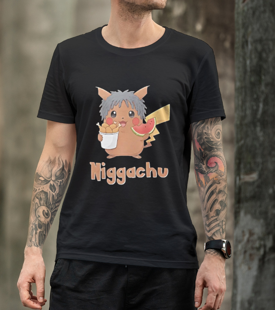 Niggachu Nigga Pikachu T-Shirt