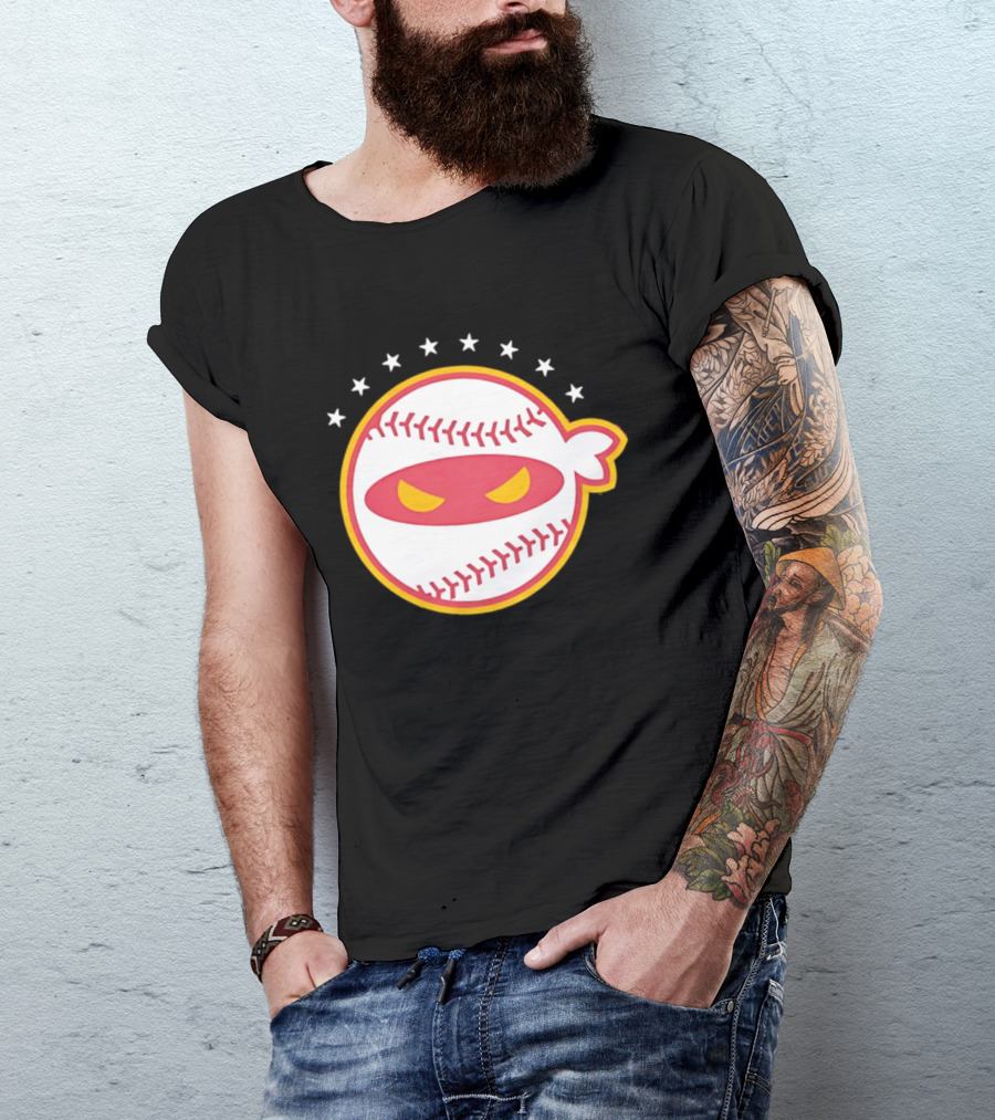 Venezuela Baseball Ninja Stars Pitching Ninja T-Shirt
