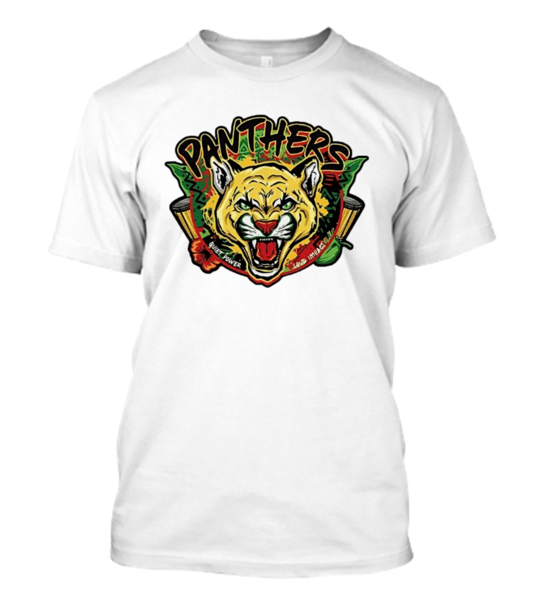 Florida Panthers 2026 Black History Night Silent Power Loud Impact T-Shirt