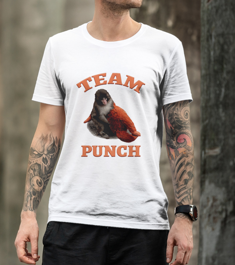 Team Punch Monkey 2026 Collage T-Shirt