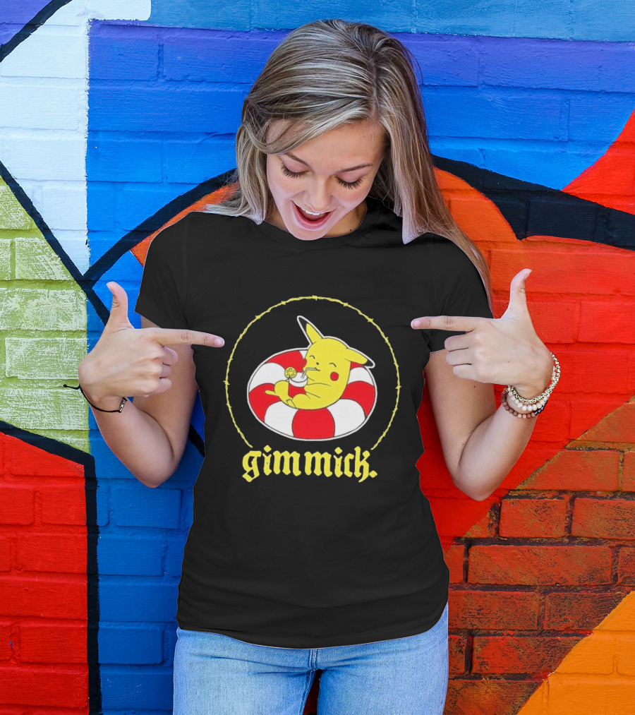 Gimmick Pikachu Float Lemon Drink T-Shirt