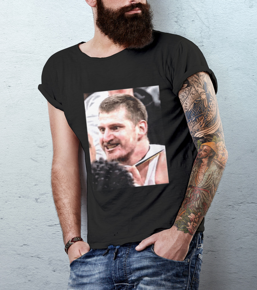 Jokic Confronts OKC After Lu Dort Foul Incident T-Shirt