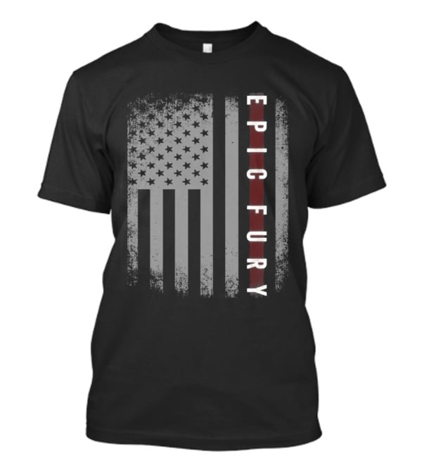 Operation Epic Fury American Flag Patriotic EST 2026 T-Shirt