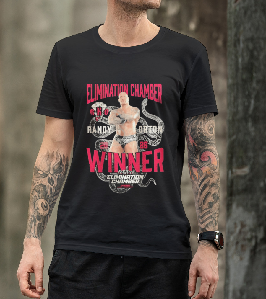 Elimination Chamber 2026 Randy Orton RKO Winner Chicago T-Shirt