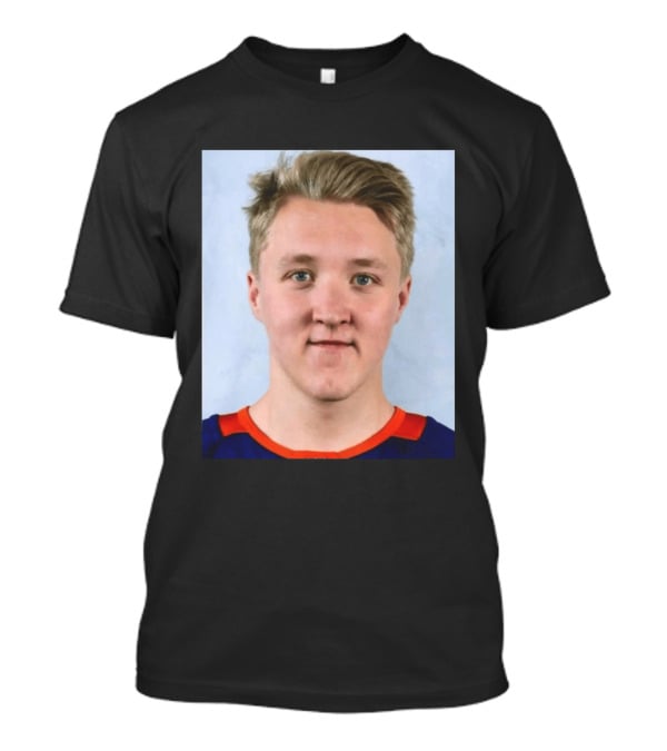 Simon Holmstrom New York Islanders Profile Player T-Shirt