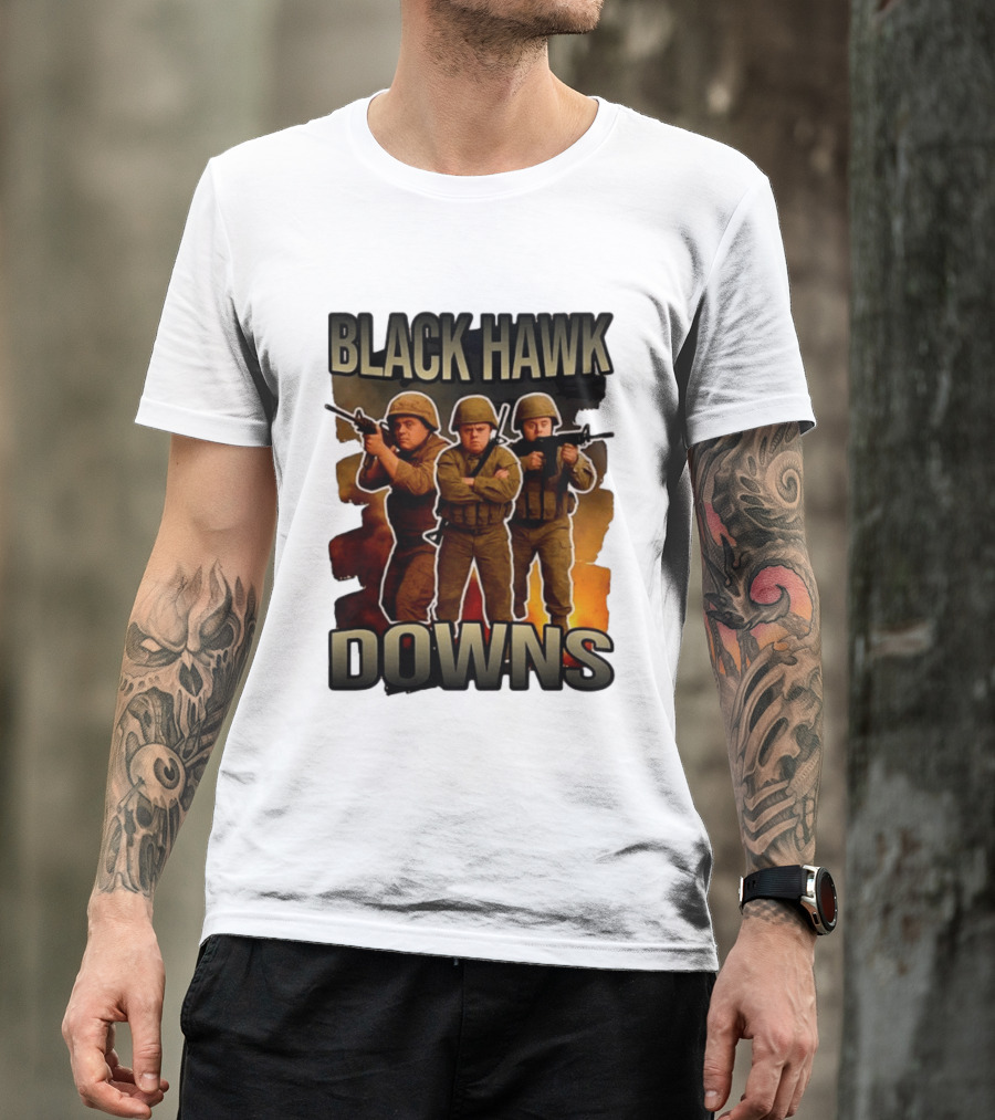 Black Hawk Downs Syndrome Meme T-Shirt