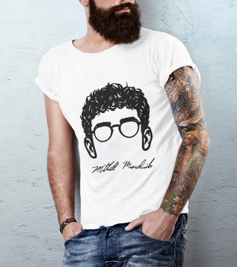 Mitchell Mesenbrink Glasses Hair Silhouette Cael Sanderson T-Shirt