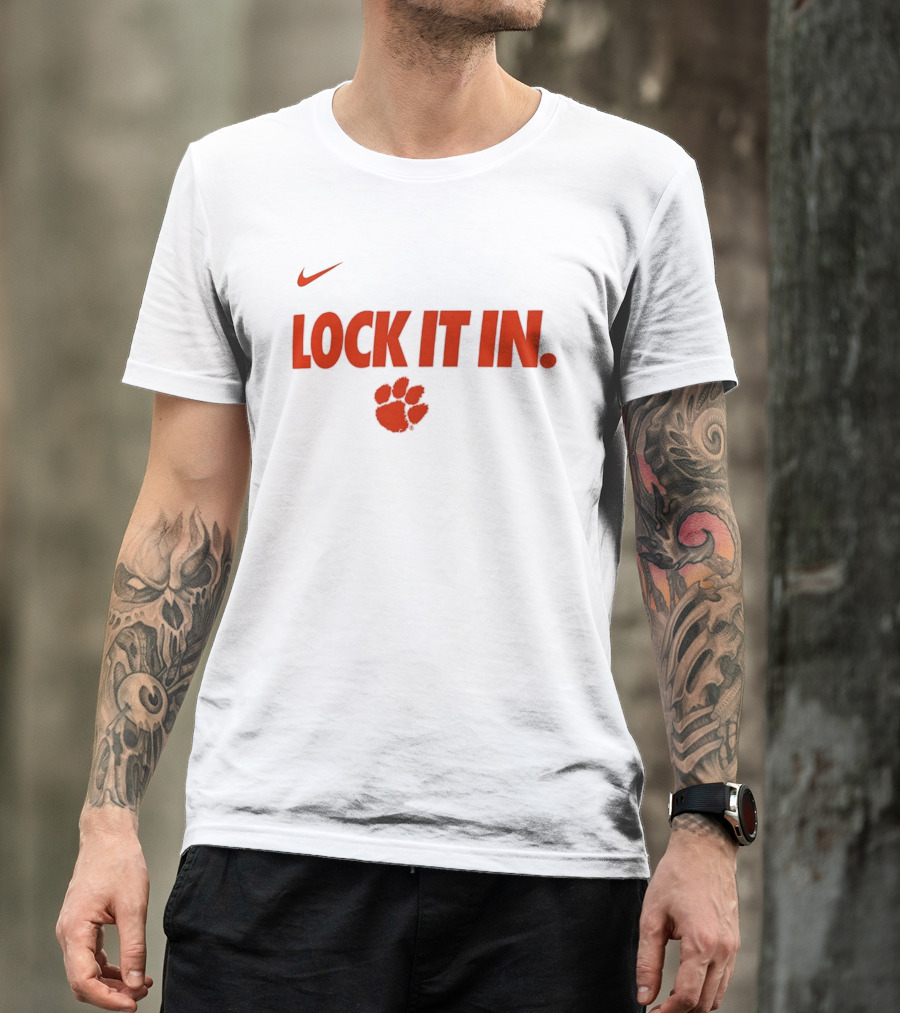 Nike Clemson Tigers Lock It In 2026 WCC T-Shirt