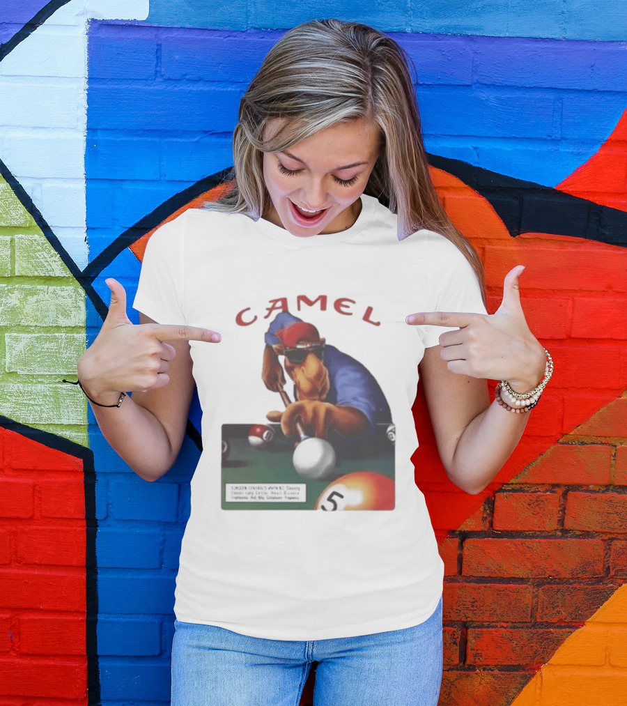 Camel 75th Birthday Joe Pool Player T-Shirt
