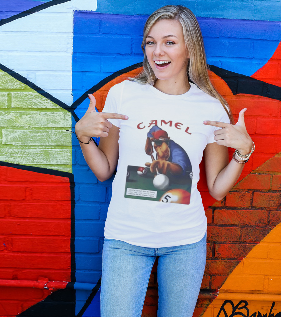 Camel 75th Birthday Joe Pool Player T-Shirt