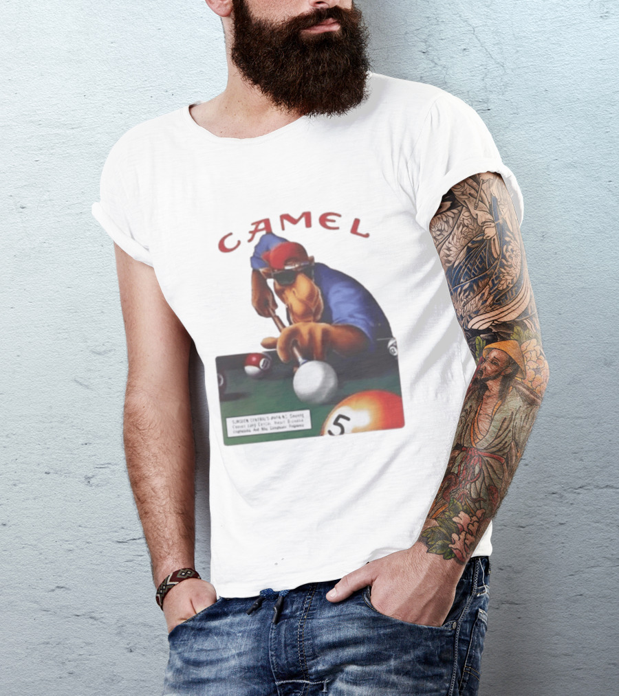 Camel 75th Birthday Joe Pool Player T-Shirt