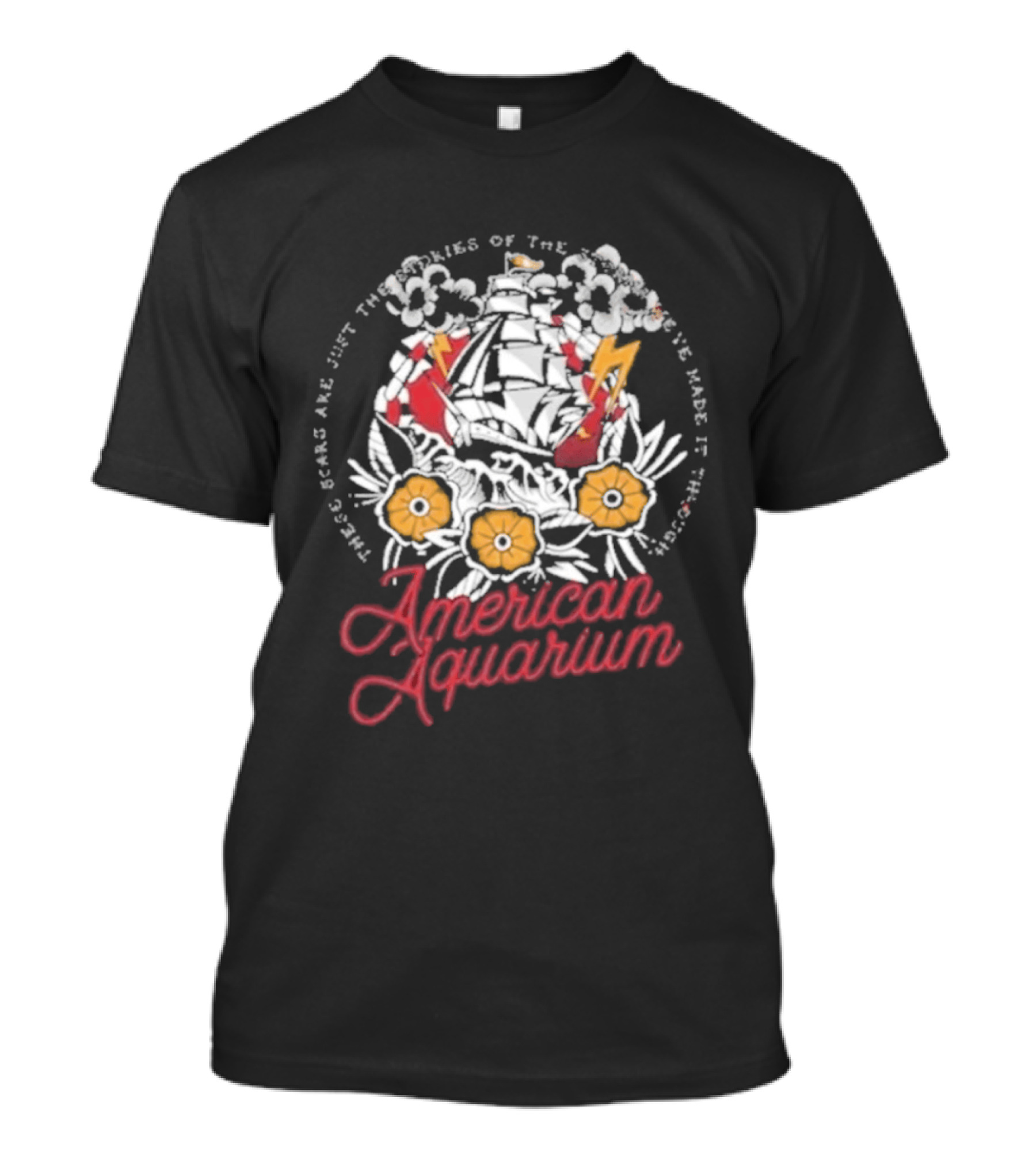 American Aquarium Hope Floats Sinking Ship Roses Make It Through T-Shirt