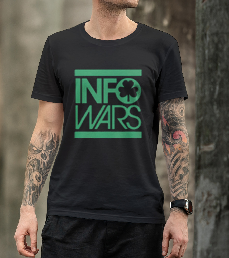Infowars Shamrock St Patrick's Day T-Shirt
