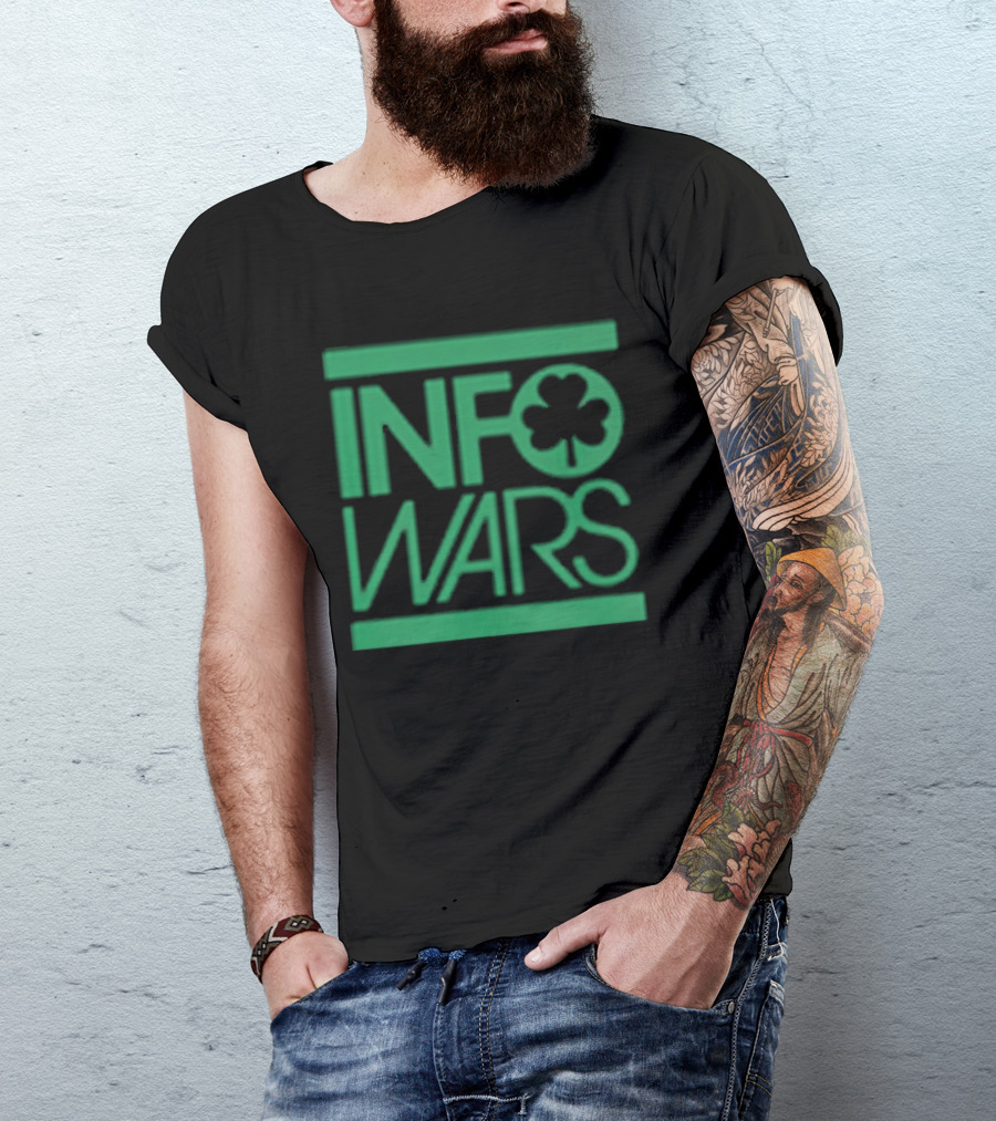 Infowars Shamrock St Patrick's Day T-Shirt
