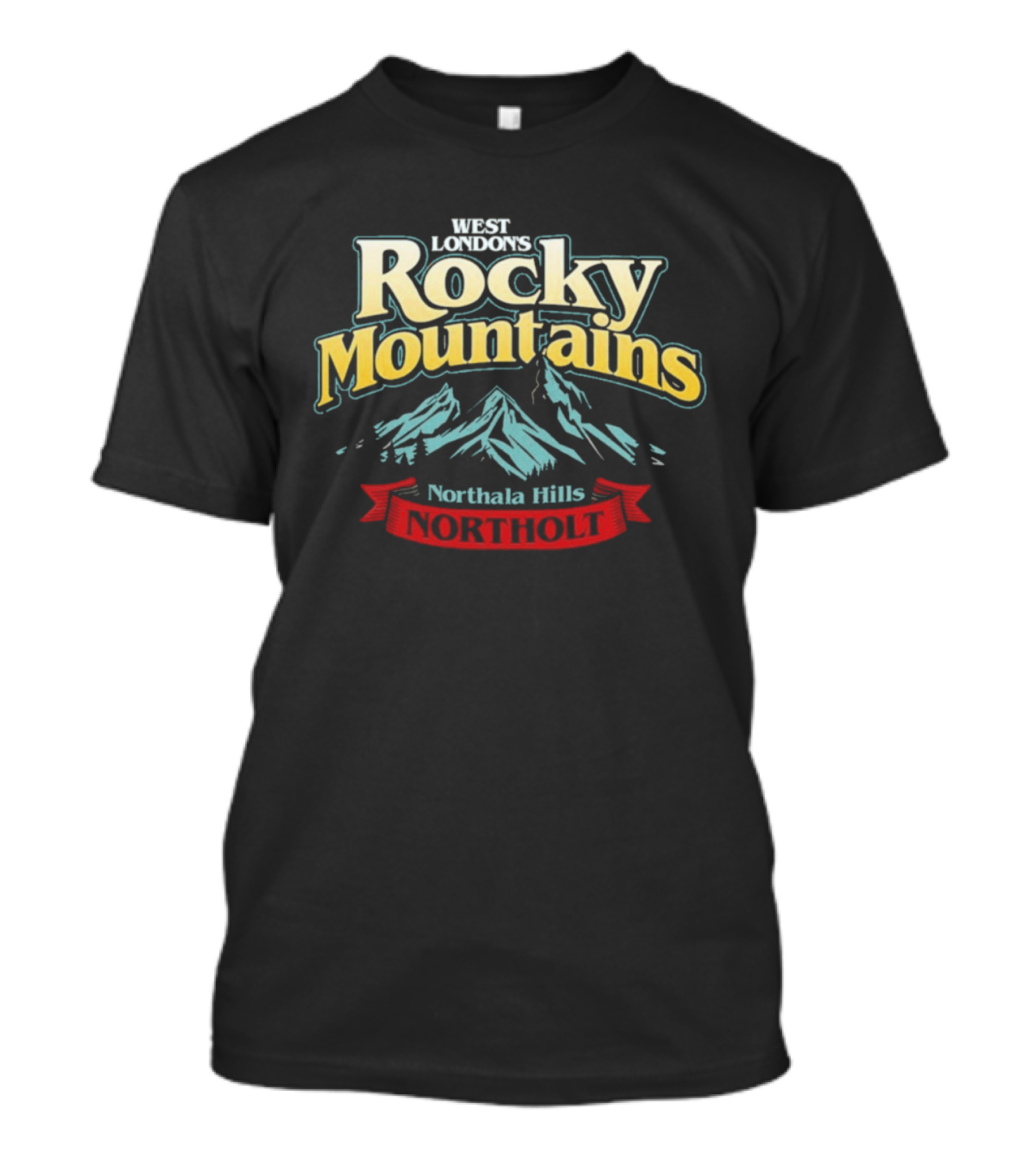 West London's Rocky Mountains Northala Hills Northolt T-Shirt