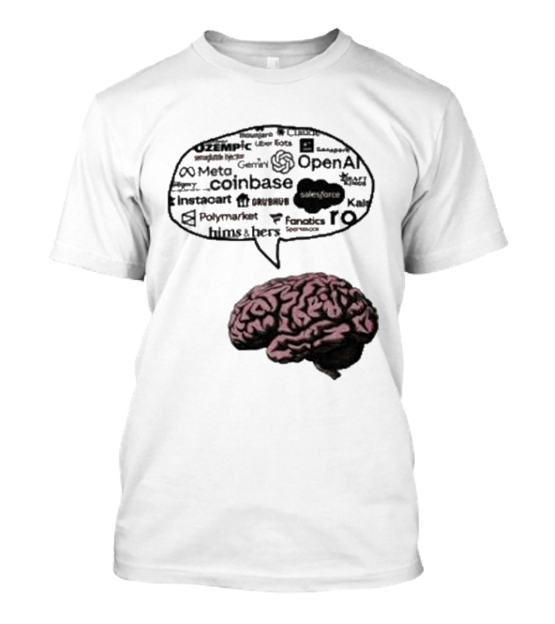 Crying In The Club Capitalism Slop OpenAI Coinbase Meta Salesforce T-Shirt