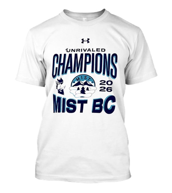 Unrivaled Champions 2026 Mist BC Under Armour T-Shirt
