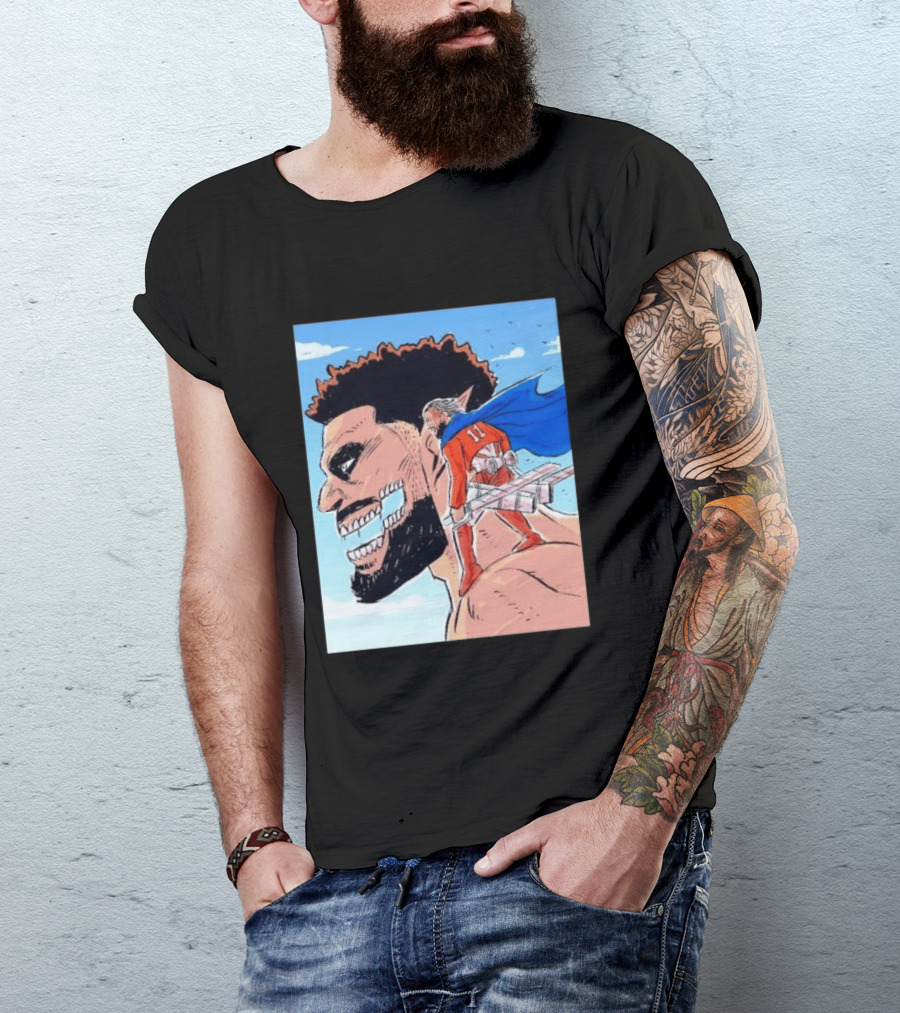 Attack On Titan Jalen Brunson New York Knicks T-Shirt