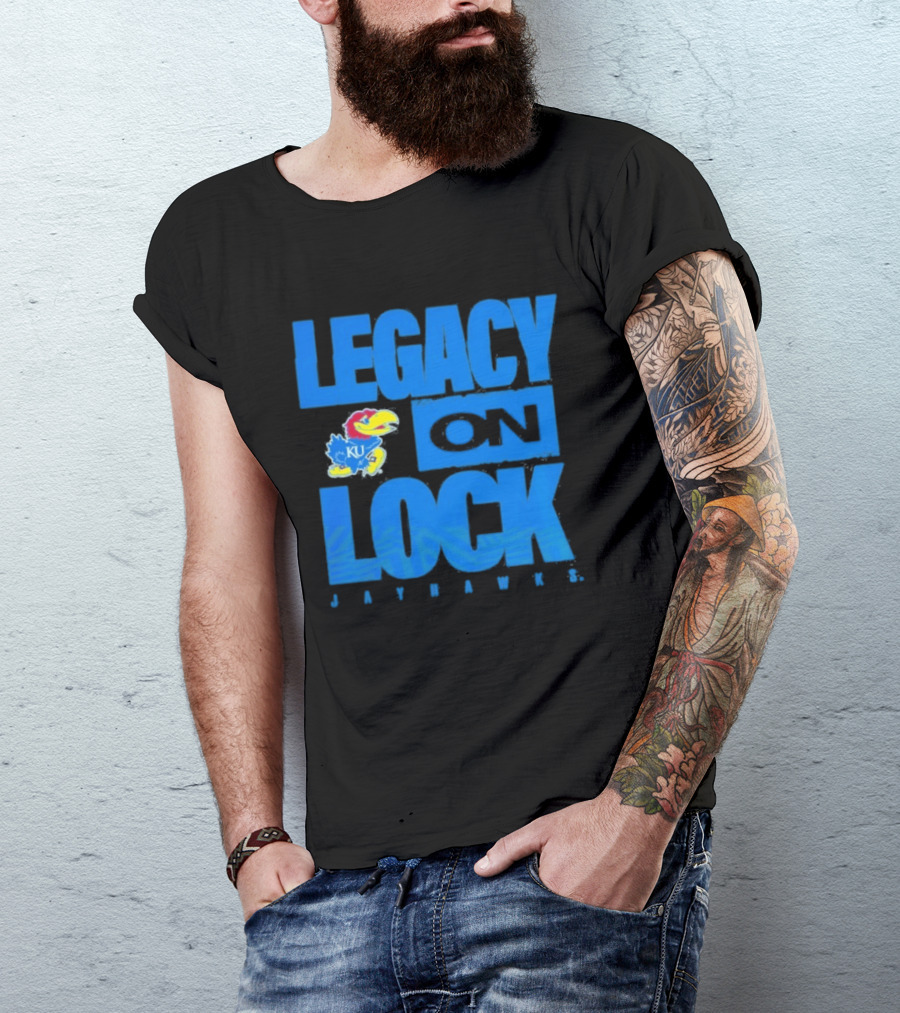 Legacy On Lock Kansas Jayhawks 2026 March Madness T-Shirt