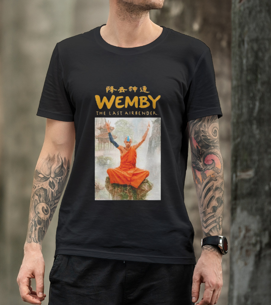 Wemby The Last Airbender Avatar Parody Monk T-Shirt