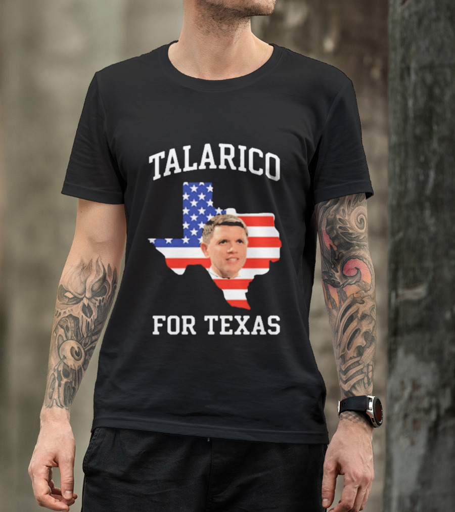 Talarico For Texas American Flag Campaign T-Shirt