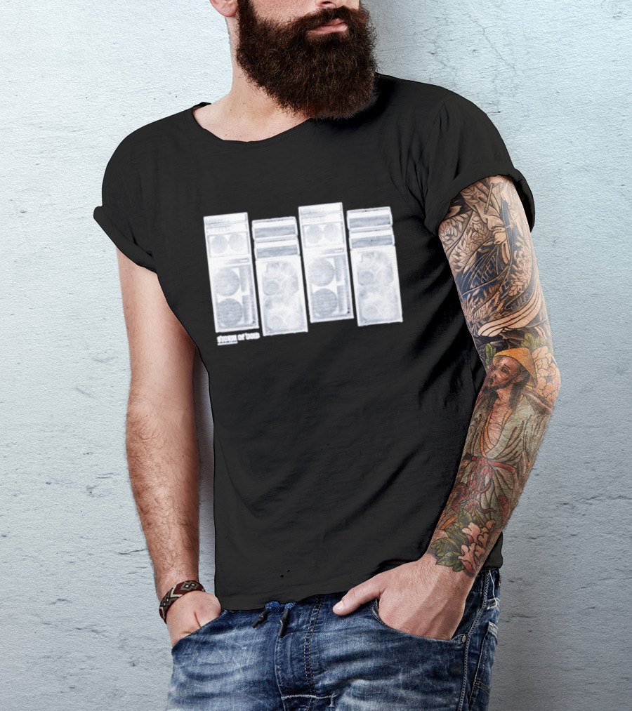 Storm Of Void Amplifier Stack Flag T-Shirt