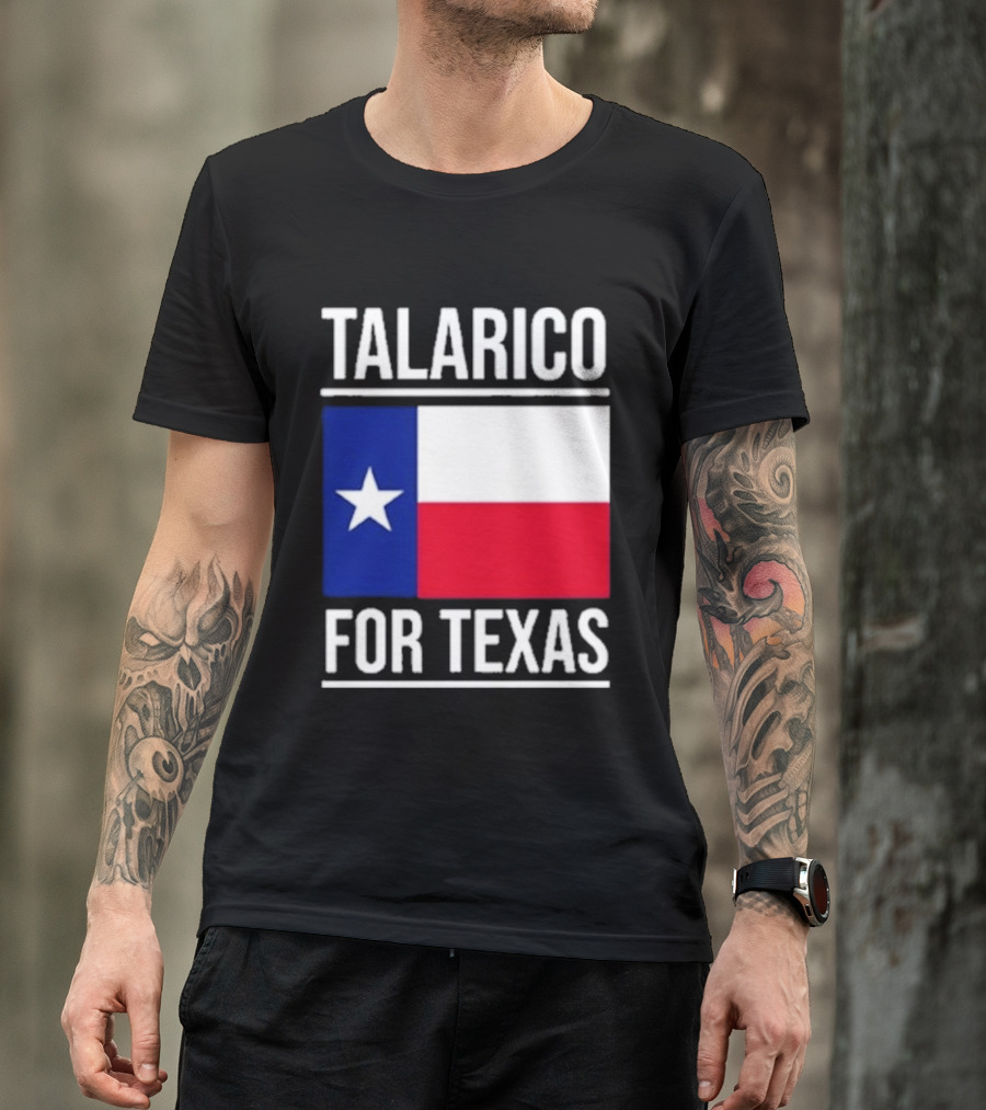 Talarico For Texas Senate Texas Flag Star T-Shirt