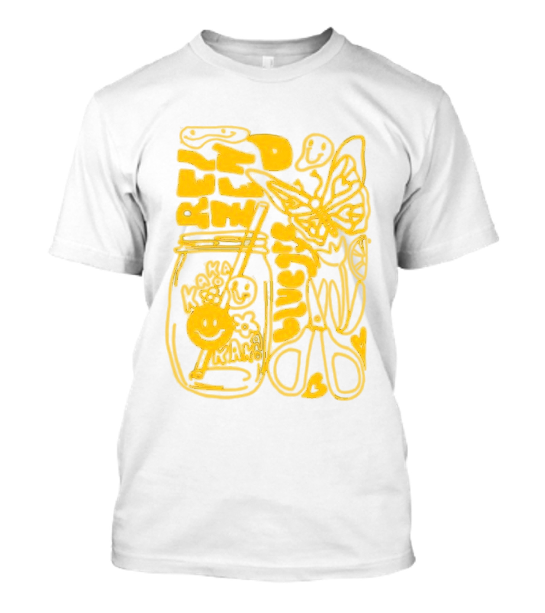 Jessie Kakao Read Dream Nothing Summer Butterfly Sunshine T-Shirt