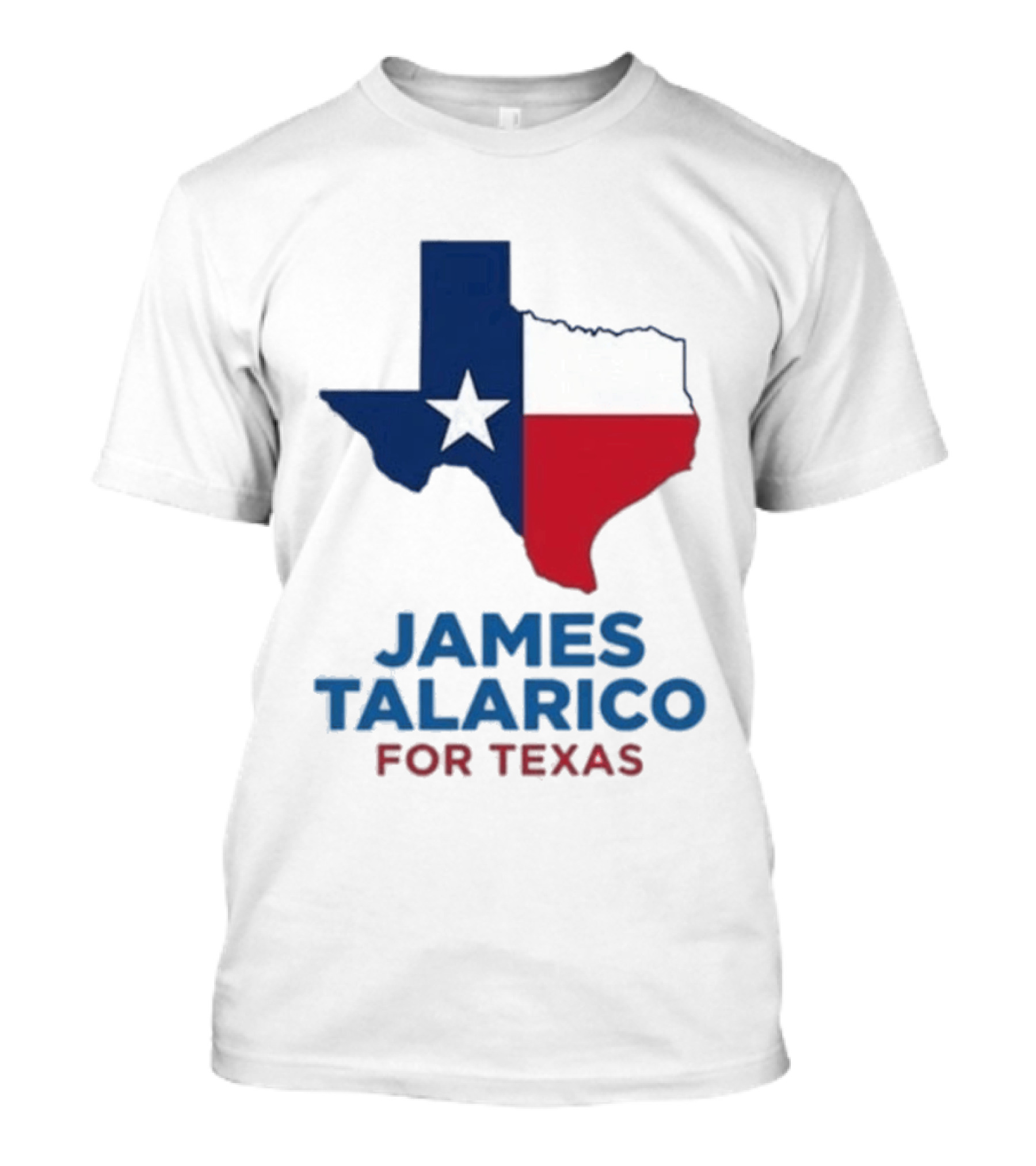 James Talarico For Texas 2026 Campaign Texas Flag T-Shirt