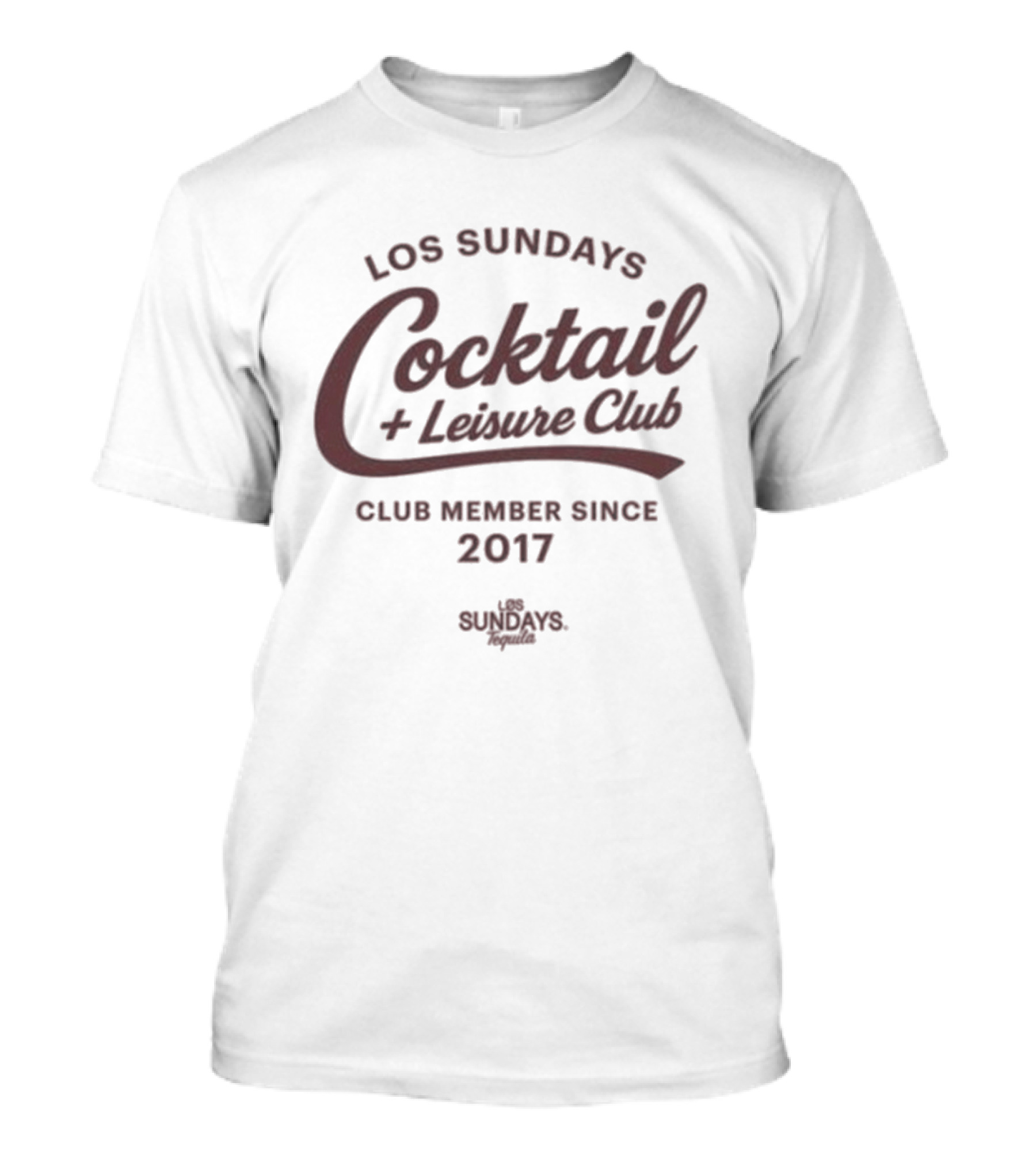 Los Sundays Cocktail Leisure Club Member Since 2017 T-Shirt