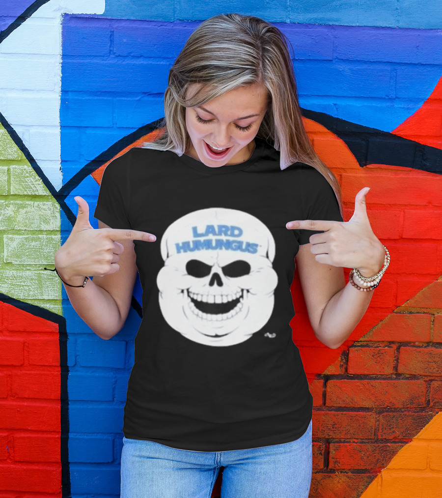 Lard Humungus Skull Graphic 3 16 T-Shirt