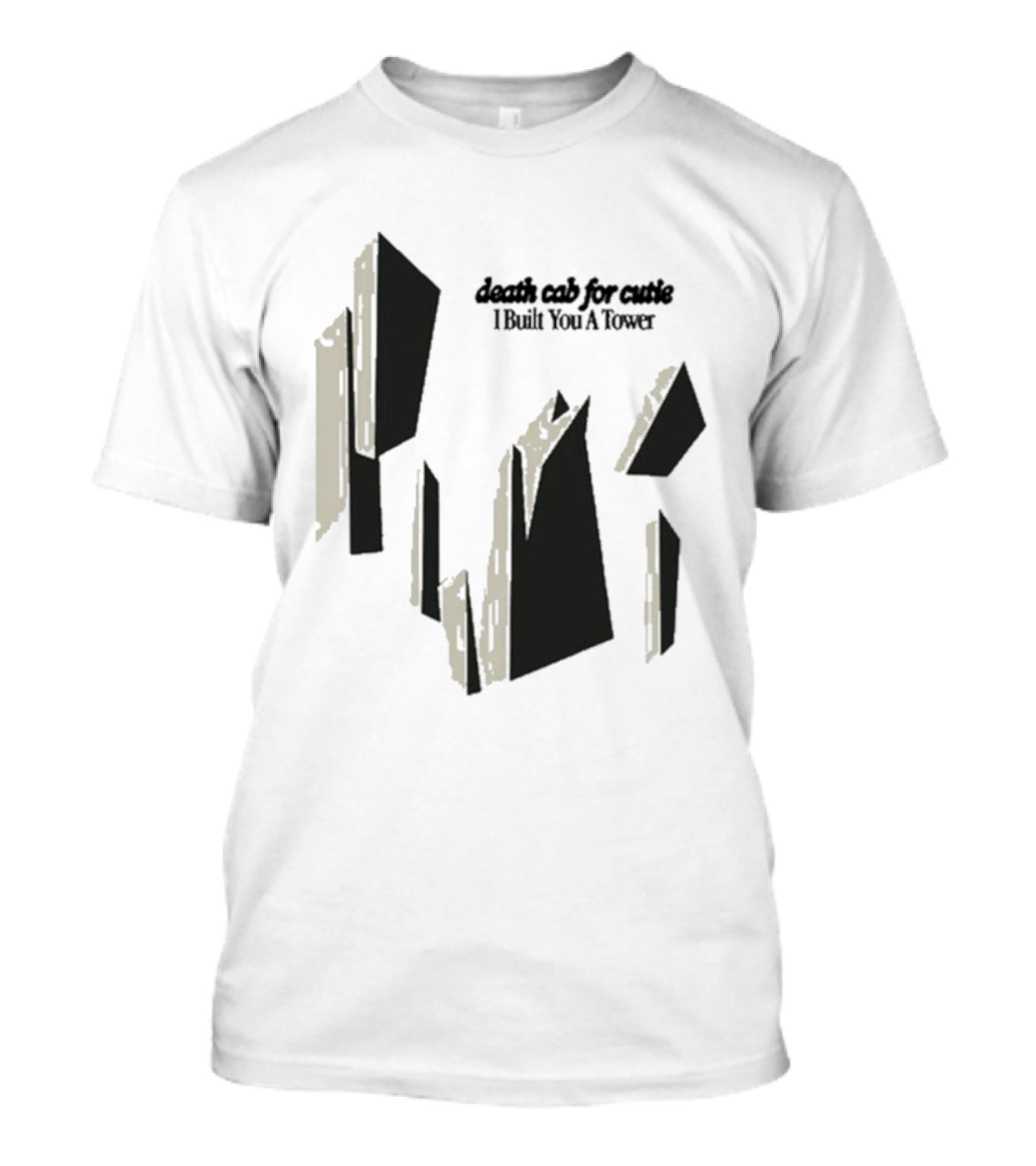Death Cab For Cutie I Built You A Tower 2026 Abstract Architecture T-Shirt