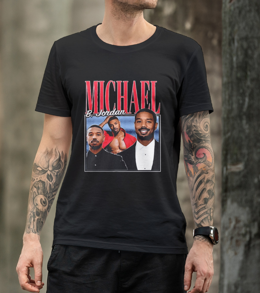 Michael B. Jordan Iconic Style And Charisma T-Shirt