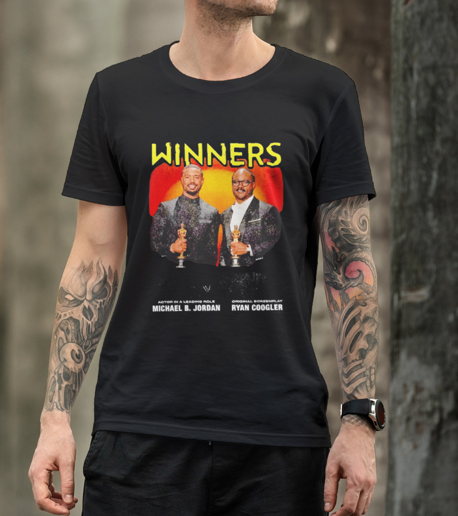 Winners Movie Award Michael B. Jordan Ryan Coogler Oscars T-Shirt