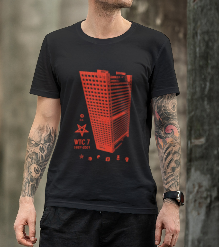 WTC 7 September 11 Conspiracy Building T-Shirt
