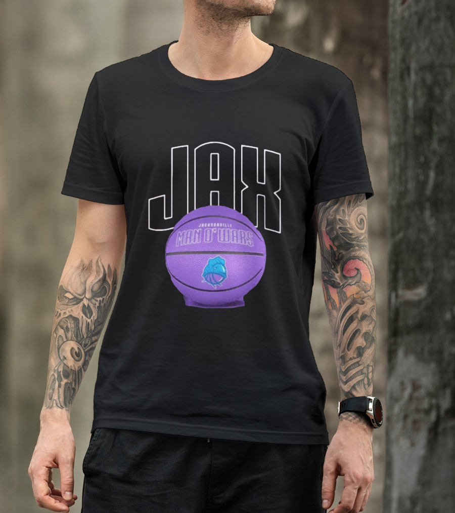 Jacksonville JAX Man O'Wars Basketball Team T-Shirt