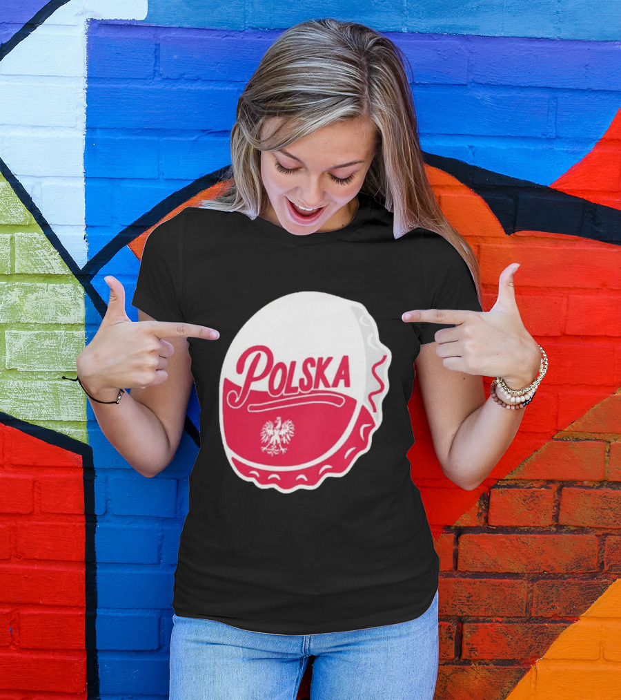 Polska Buffalo Bottle Cap Eagle T-Shirt