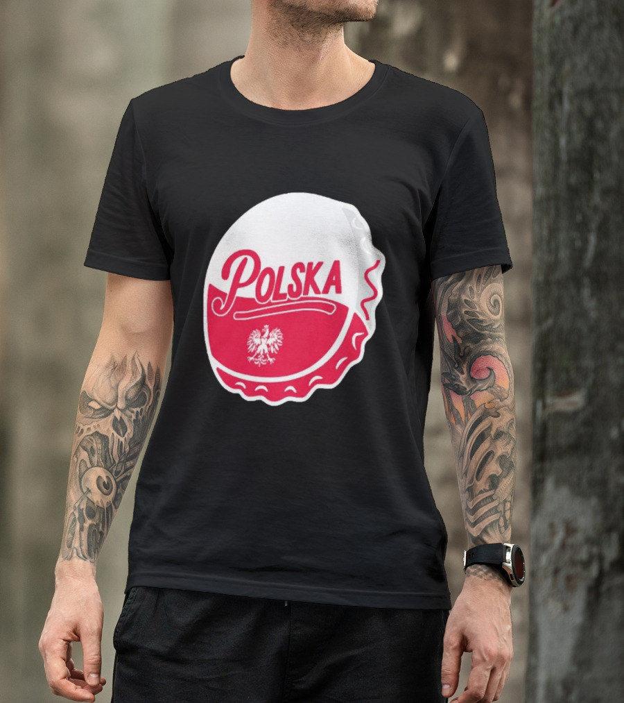 Polska Buffalo Bottle Cap Eagle T-Shirt