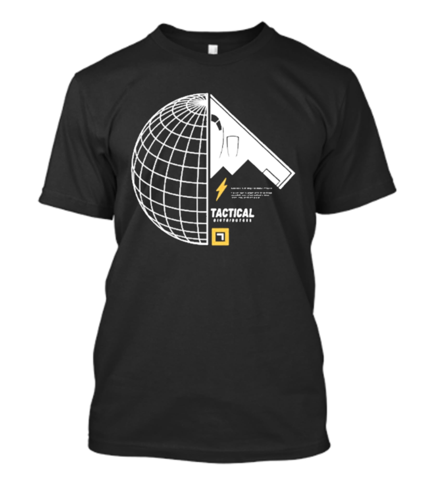 Tactical Distributors Core Network Globe And Lightning T-Shirt