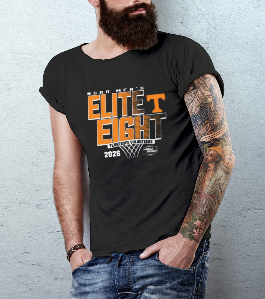 NCAA Men's Elite Eight 2026 Tennessee Volunteers March Madness T-Shirt