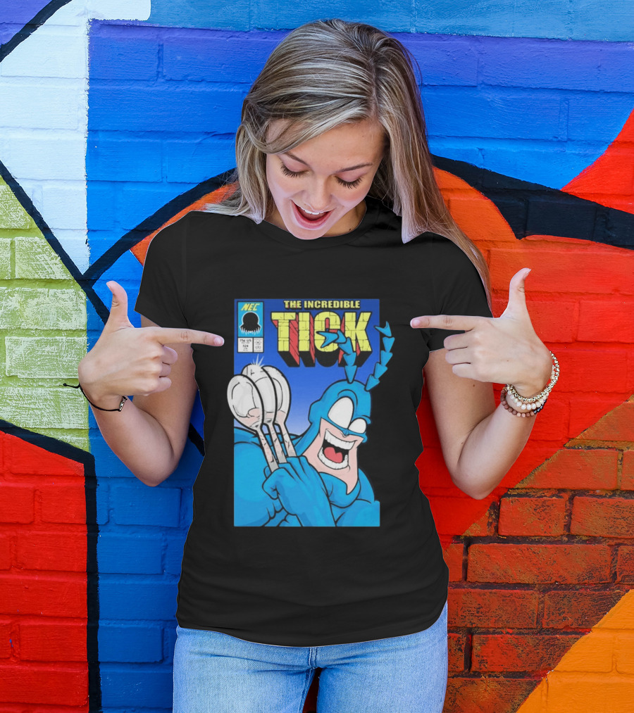 The Incredible Tick Spoon NEC Comic 324 T-Shirt