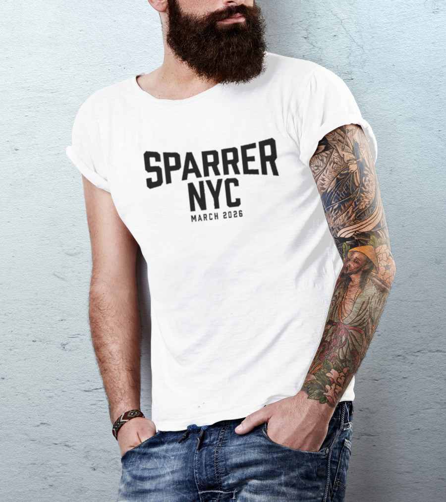 Sparrer NYC March 2026 Tour Cock Sparrer Paramount Brooklyn T-Shirt