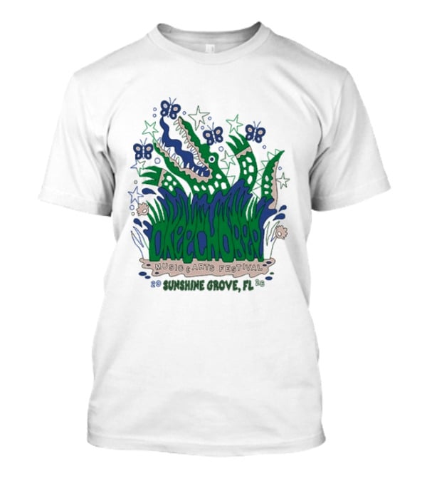 Okeechobee Music & Arts Festival Sunshine Grove FL 2026 Lineup T-Shirt